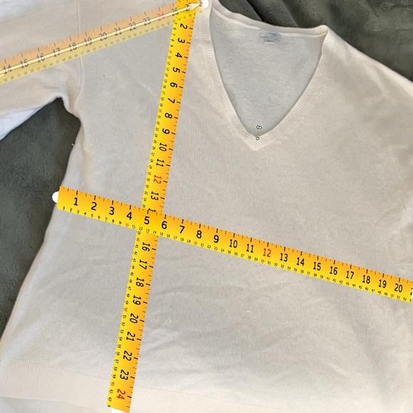Cashmere sweater, cream , xl, by halogen - Picture 5 of 5